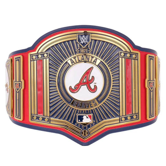 WWE Atlanta Braves MLB Legacy Championship Title Belt