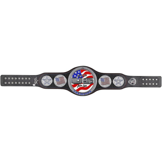 WWE John Cena Autographed United States Spinner Championship Title