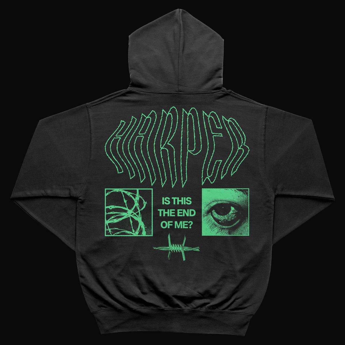 Hoodie Cotton Blend Harper End Of Me Pullover