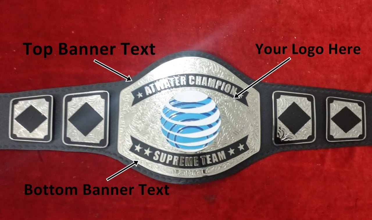 Custom Name and At Water Logo Wrestling Championship Belt - Customize Wrestling Belts Wrestling Customize BeltCustomize Wrestling BeltsBlack2mm BrassCustom Name and At Water Logo Wrestling Championship Belt - Customize Wrestling BeltsWrestling Customize BeltCustomize Wrestling Belts