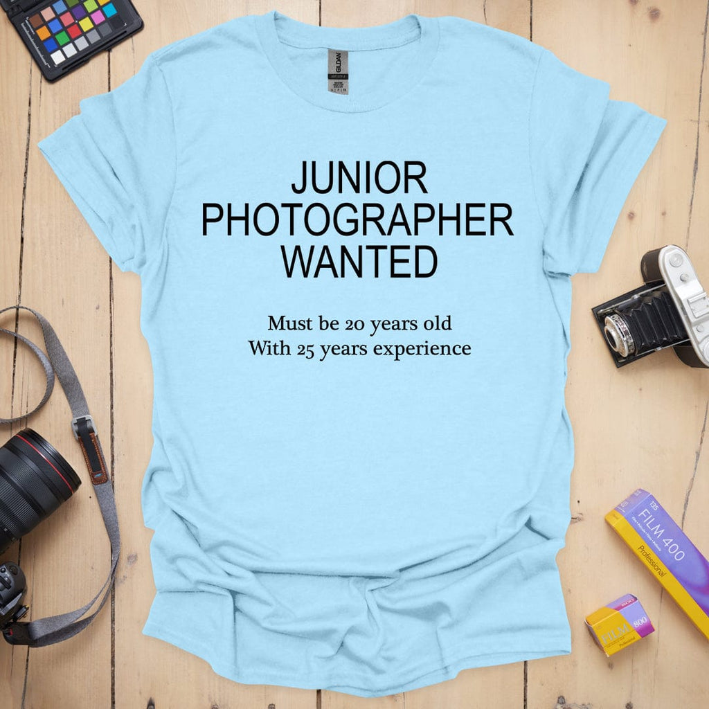 T-Shirt for Junior Photographers With Camera Style