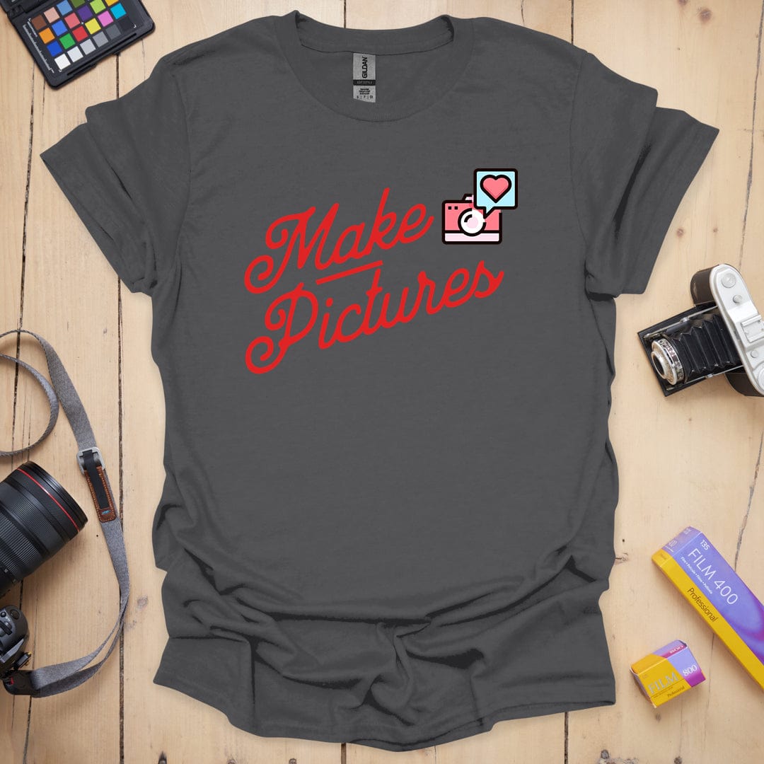 T-Shirt With Make Pictures Photography Design