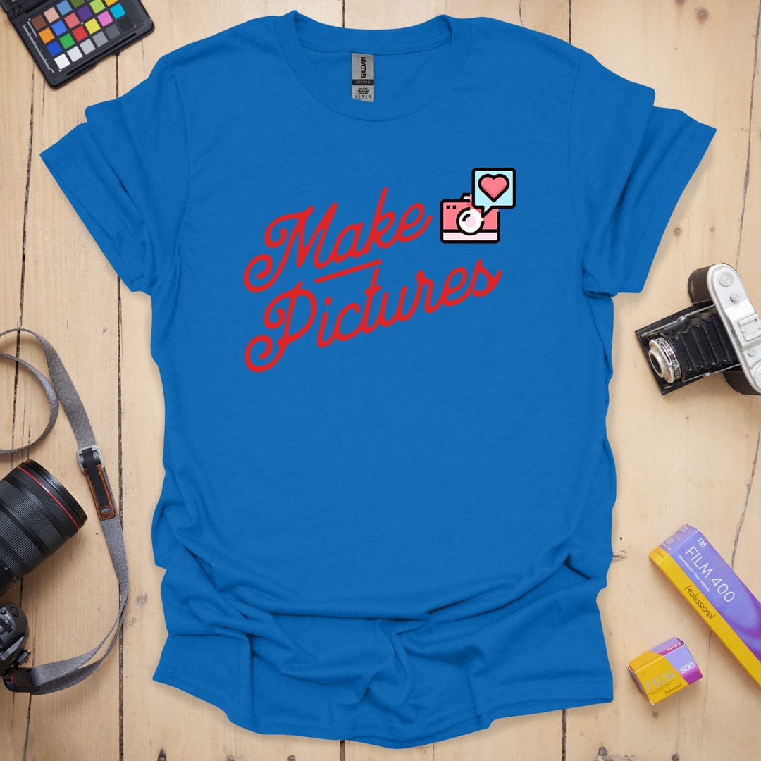 T-Shirt With Make Pictures Photography Design