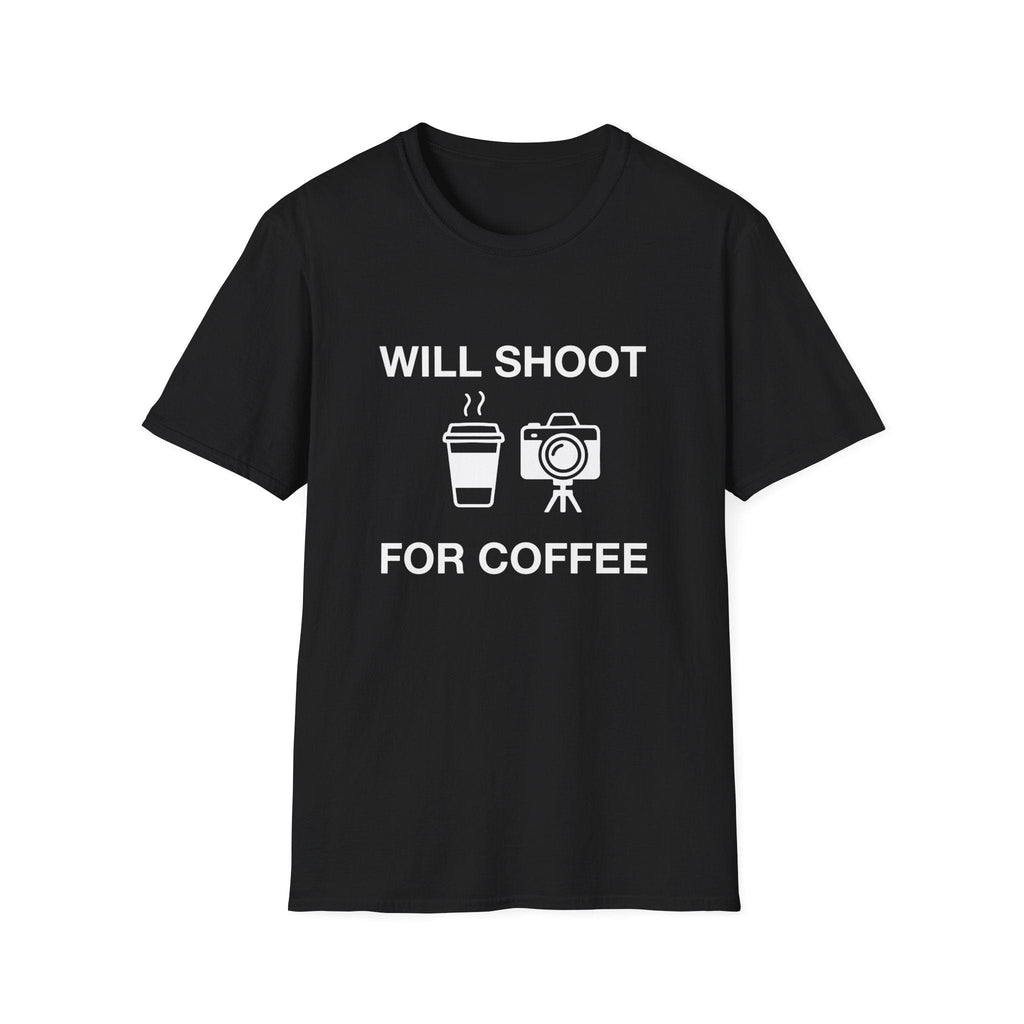 T-Shirt With Coffee Photography Humor