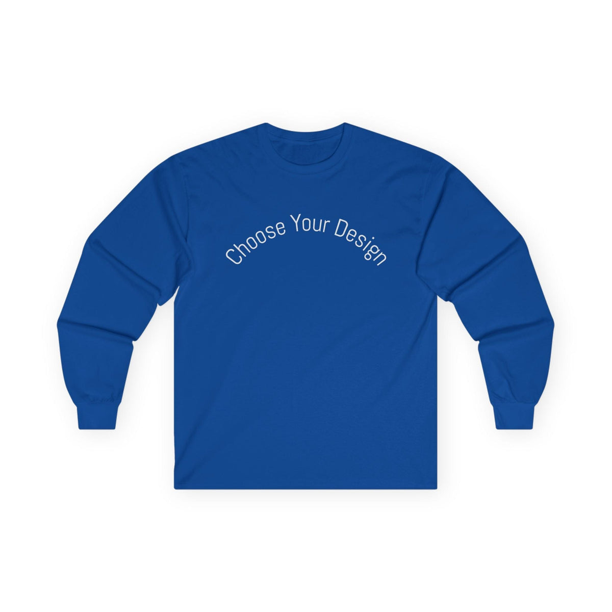 Long Sleeve Tee With Custom Design Early Access