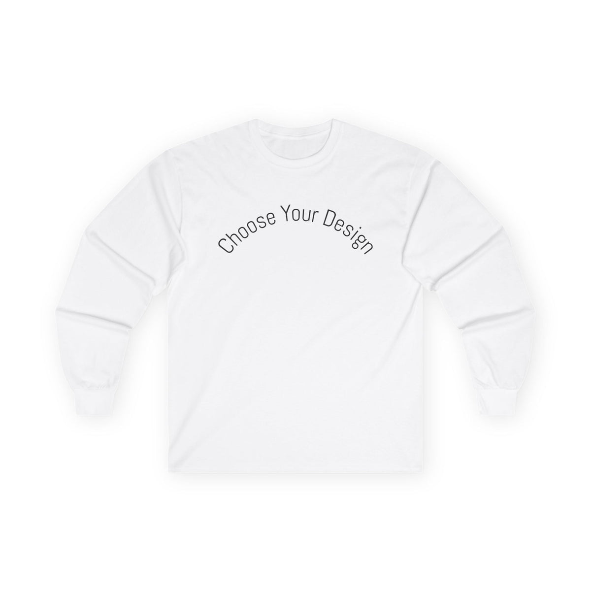 Long Sleeve Tee With Custom Design Early Access
