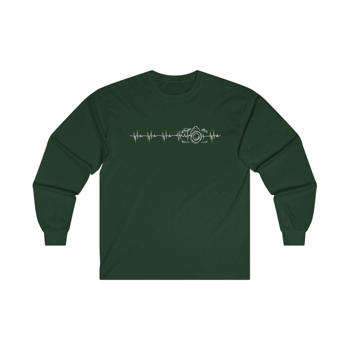 Long Sleeve Tee With Detroit PPA Heartbeat Design