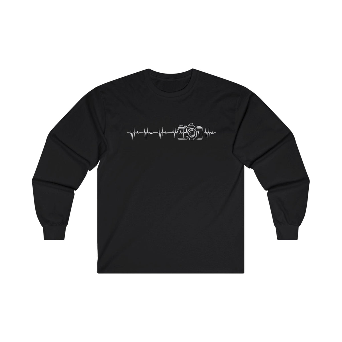 Long Sleeve Tee With Detroit PPA Heartbeat Design