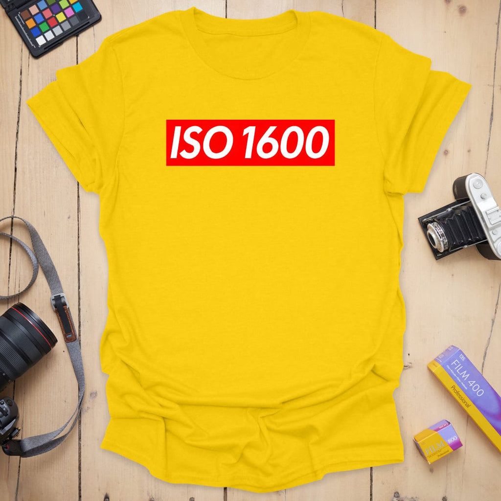 T-Shirt With Grainy ISO 1600 Film-Inspired Design