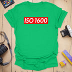 T-Shirt With Grainy ISO 1600 Film-Inspired Design