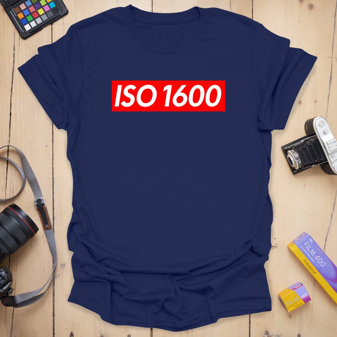 T-Shirt With Grainy ISO 1600 Film-Inspired Design
