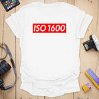 T-Shirt With Grainy ISO 1600 Film-Inspired Design