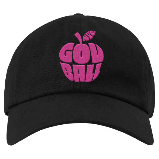 Black Apple Dad Hat
