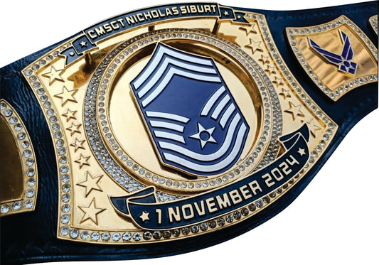 Custom Air Force 2024 Championship Belt