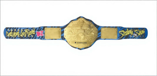 Custom Dolph Ziggler Big Gold World Heavyweight Championship Belt