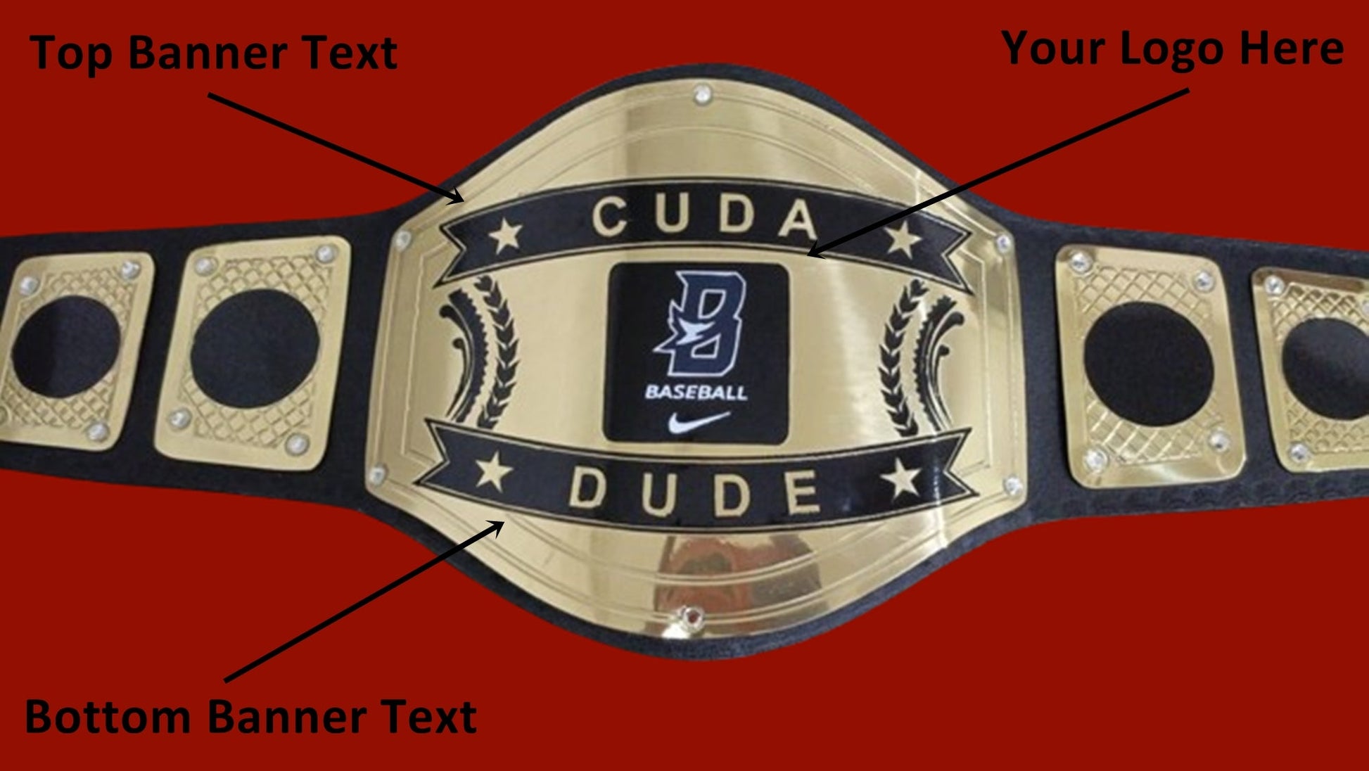 Custom Name and Baseball Logo Wrestling Championship Belt - Customize Wrestling Belts Wrestling Customize BeltCustomize Wrestling BeltsBlack2mm BrassCustom Name and Baseball Logo Wrestling Championship Belt - Customize Wrestling BeltsWrestling Customize BeltCustomize Wrestling Belts