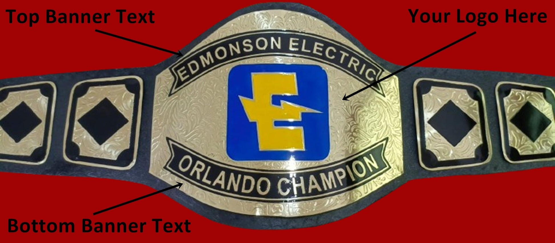 Custom Name and E Spark Logo Wrestling Championship Belt - Customize Wrestling Belts Wrestling Customize Beltposhleathers - 14b7Black2mm BrassCustom Name and E Spark Logo Wrestling Championship Belt - Customize Wrestling BeltsWrestling Customize Beltposhleathers - 14b7