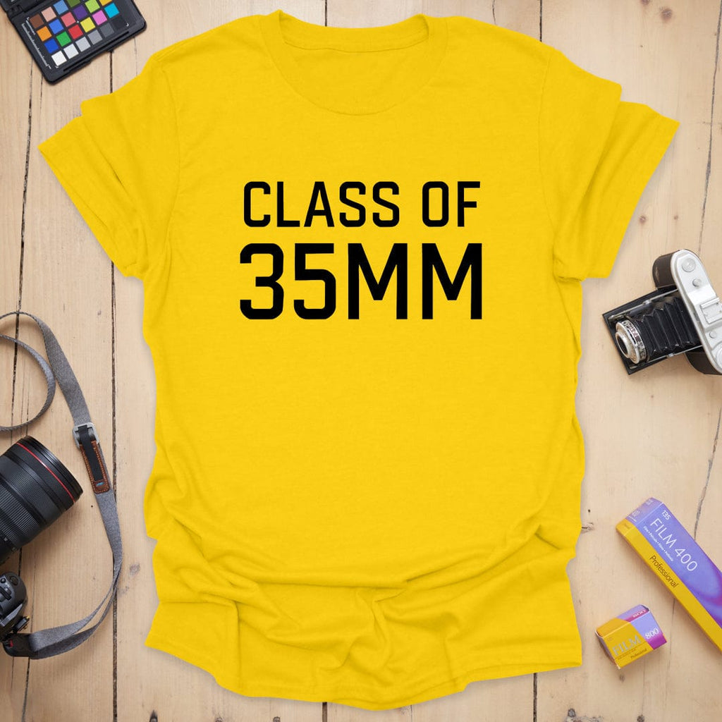 T-Shirt With Classic 35mm Film-Inspired Print