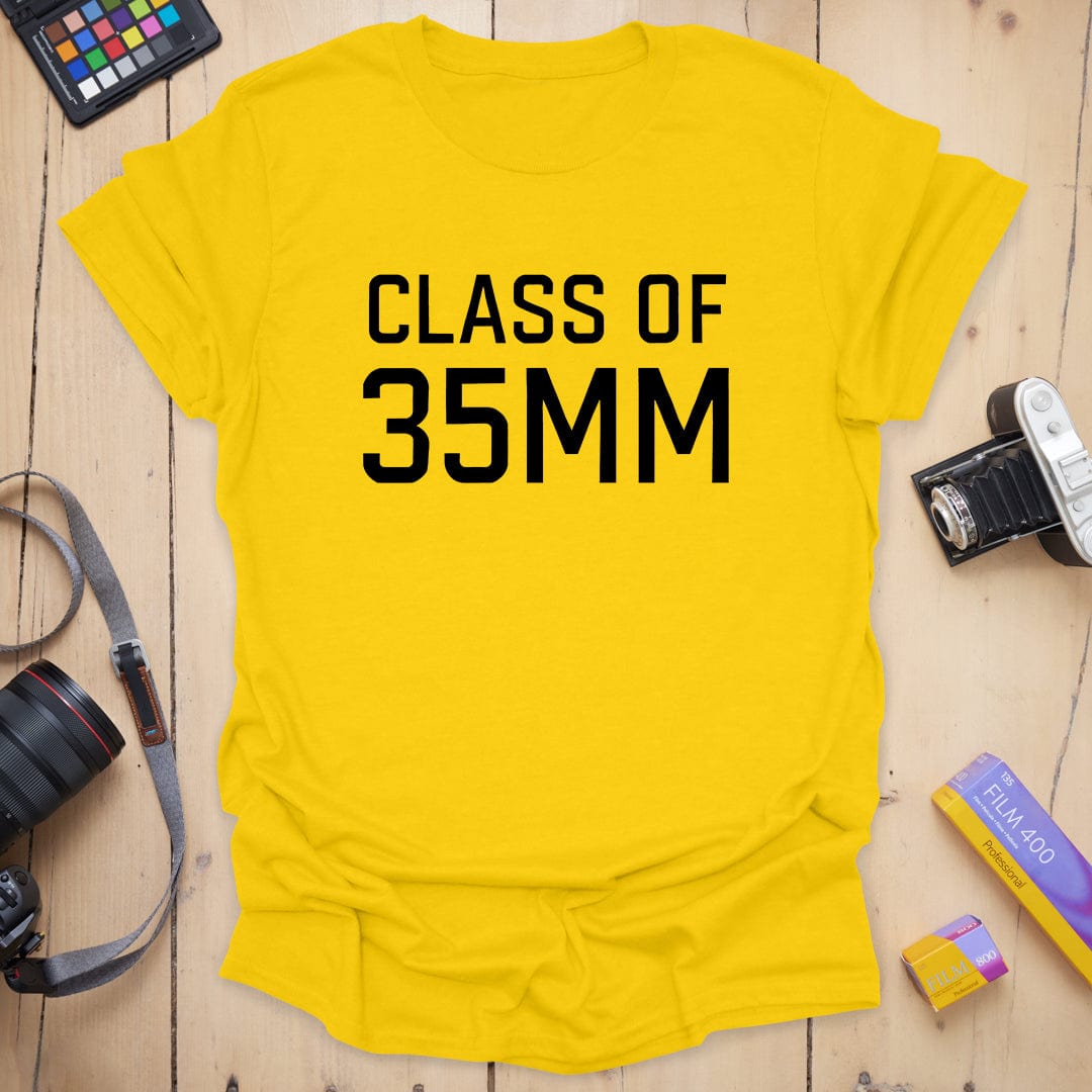 T-Shirt With Classic 35mm Film-Inspired Print