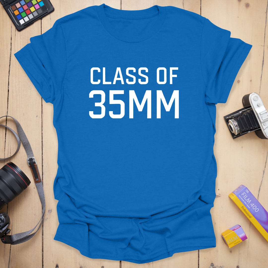 T-Shirt With Classic 35mm Film-Inspired Print