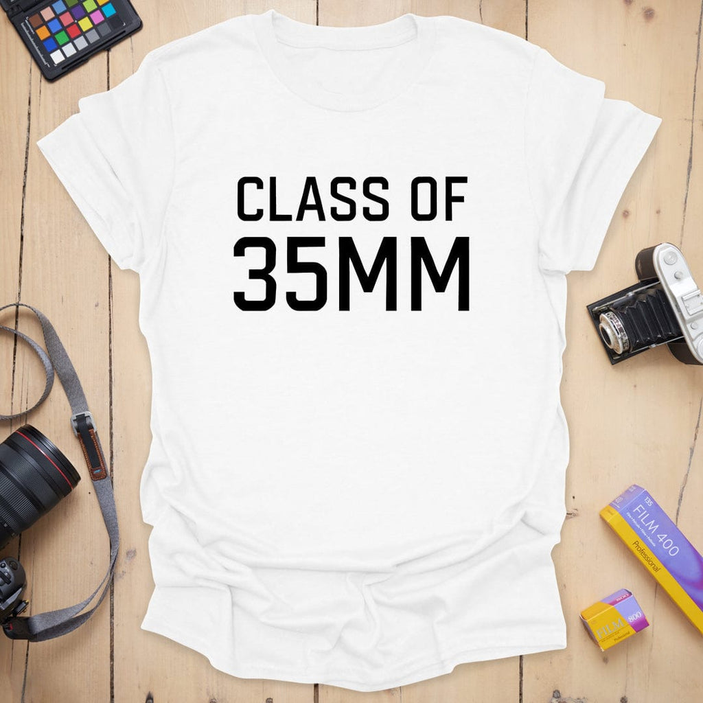 T-Shirt With Classic 35mm Film-Inspired Print