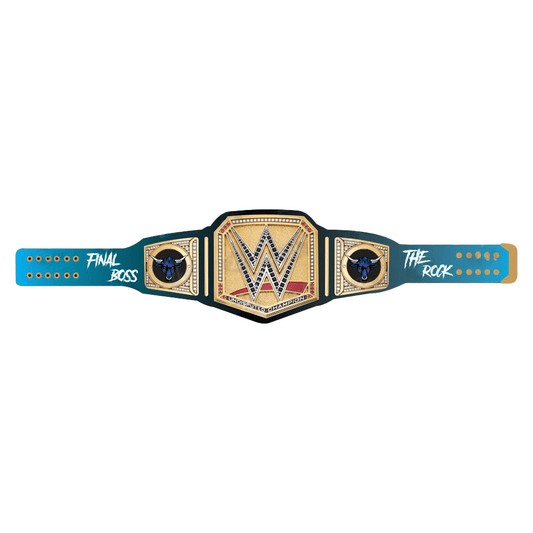 The Rock Final Boss Signature Series Championship Belt