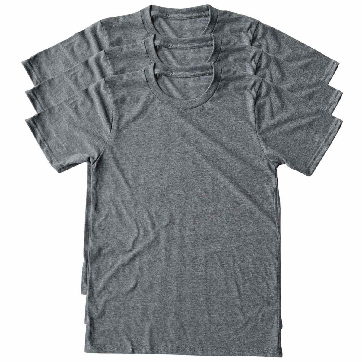 Made In USA Everyday T-Shirt | 3 Pack Gray
