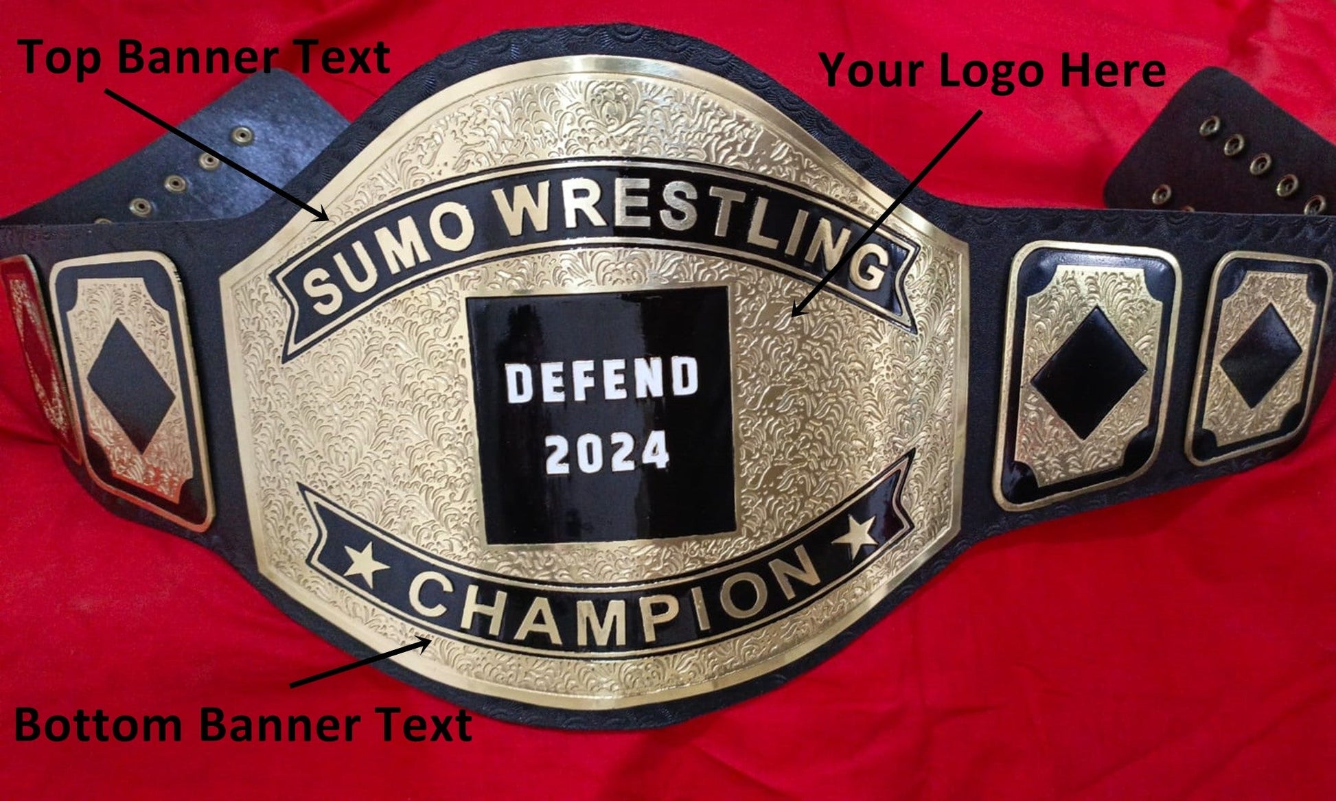 Custom Name and Defend Title 2024 Wrestling Championship Belt - Customize Wrestling Belts Wrestling Customize Beltposhleathers - 14b7Black2mm BrassCustom Name and Defend Title 2024 Wrestling Championship Belt - Customize Wrestling BeltsWrestling Customize Beltposhleathers - 14b7