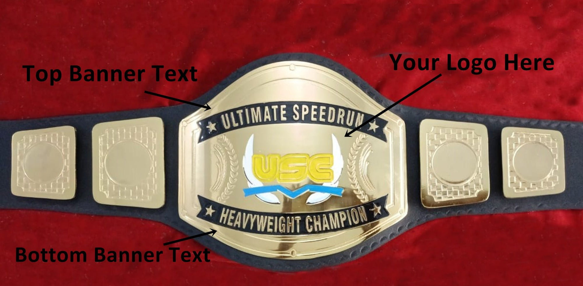 Custom Name and USC Logo Wrestling Championship Belt - Customize Wrestling Belts Wrestling Customize Beltposhleathers - 14b7Black2mm BrassDesign 5Custom Name and USC Logo Wrestling Championship Belt - Customize Wrestling BeltsWrestling Customize Beltposhleathers - 14b7
