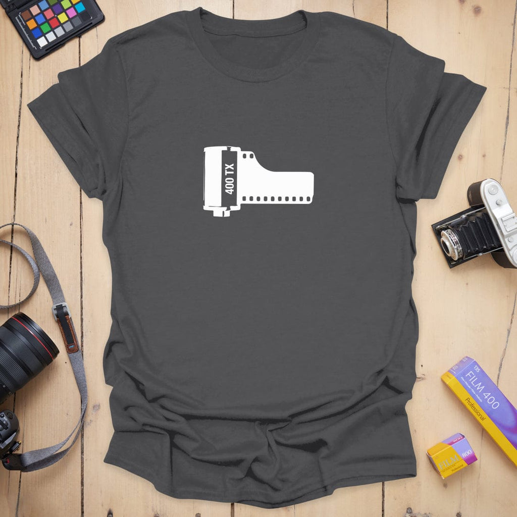 T-Shirt With 400TX Film Graphic for Analog Photography Fans