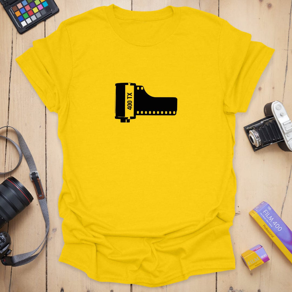 T-Shirt With 400TX Film Graphic for Analog Photography Fans