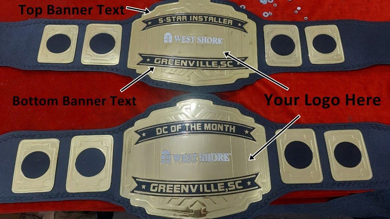 Custom Name and West Shore Logo Wrestling Championship Belt - Customize Wrestling Belts Wrestling Customize Beltposhleathers - 14b7Black2mm BrassCustom Name and West Shore Logo Wrestling Championship Belt Adult Size Replica 2mm/4mm BRASS Plates 50 inches Genuine Leather Strap - Customize Wrestling BeltsWrestling Customize Beltposhleathers - 14b7