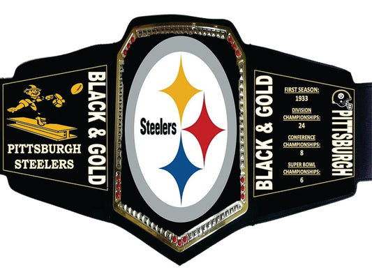 Pittsburgh Steelers WWE Legacy Title Belt