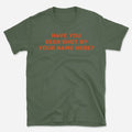 mockupMilitary Green