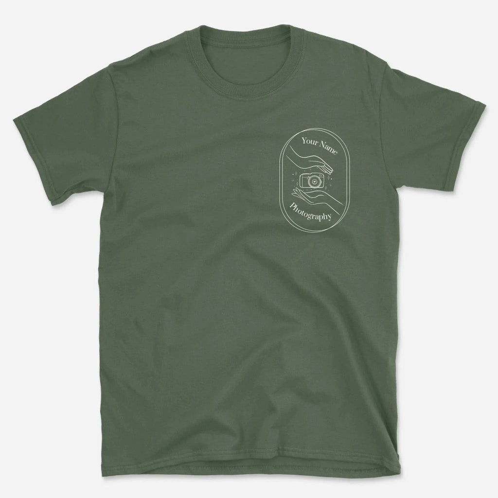 T-Shirt With Custom Logo for Photography Lovers