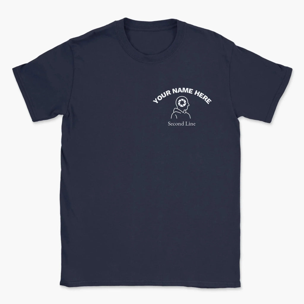 Custom T-Shirt With Aperture Brain Photography Design