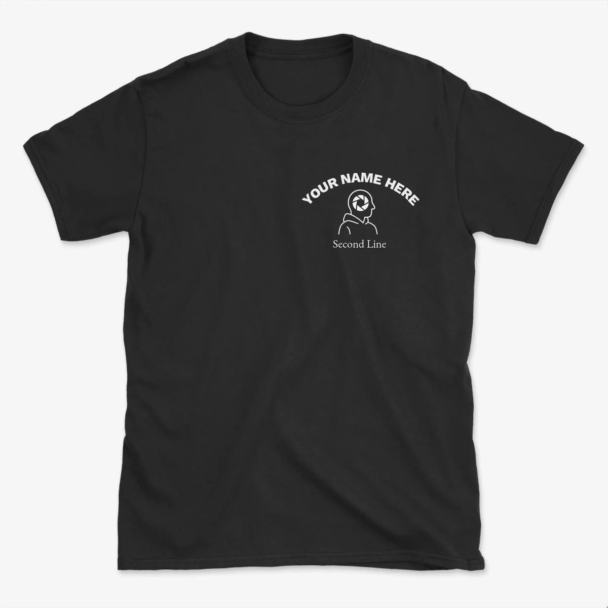Custom T-Shirt With Aperture Brain Photography Design