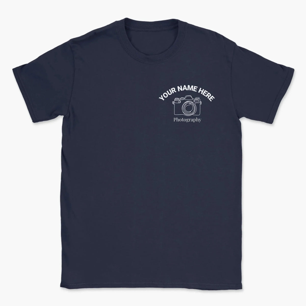 T-Shirt Custom Studio Branding With Personalized Text