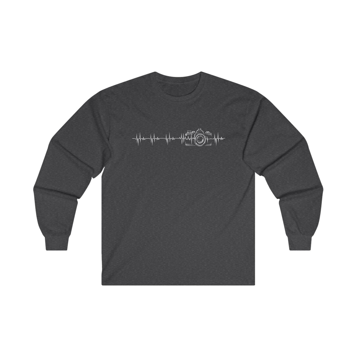 Long Sleeve Tee With Detroit PPA Heartbeat Design