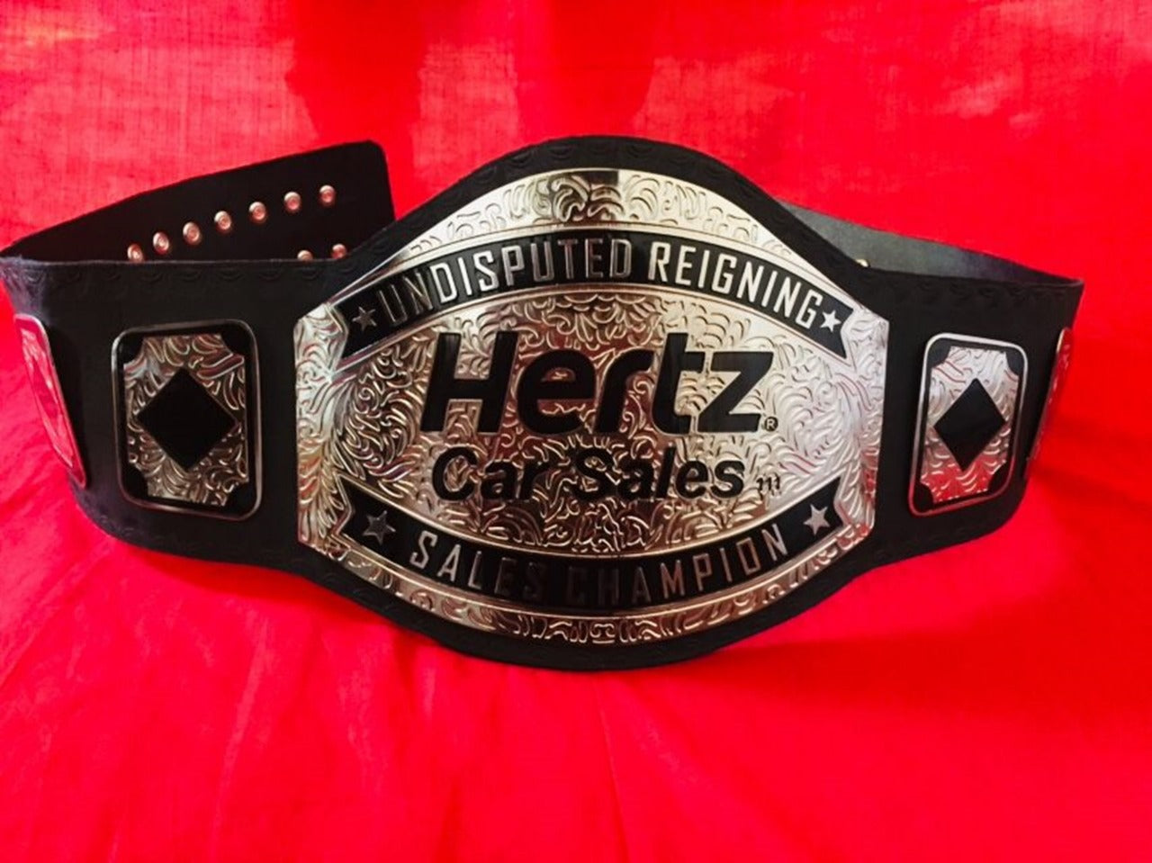 Custom Car Sales Wrestling Championship Belt