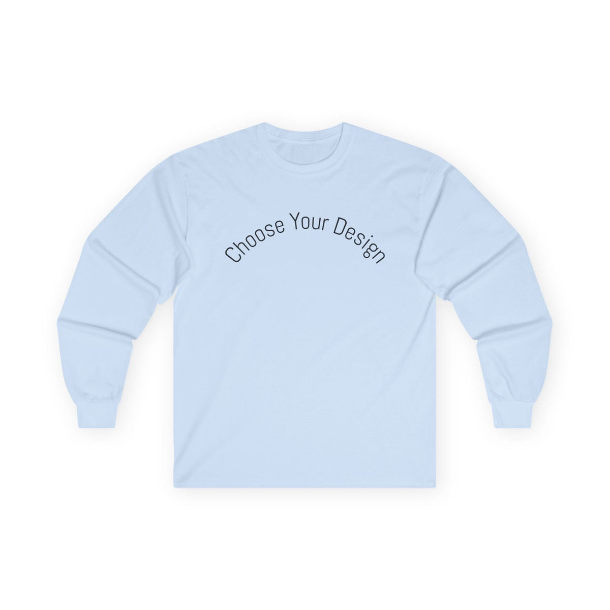 Long Sleeve Tee With Custom Design Early Access