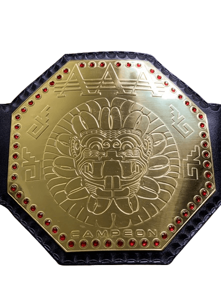 AAA Mega Campeon Mexico Wrestling Championship Replica Title