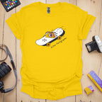 T-Shirt With Camera Skateboard Graphic for Action Photographers
