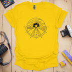 T-Shirt With Aperture Design for Photography Adventures