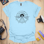 T-Shirt With Aperture Design for Photography Adventures