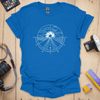 T-Shirt With Aperture Design for Photography Adventures