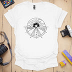 T-Shirt With Aperture Design for Photography Adventures