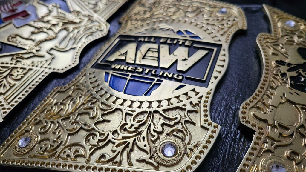 Championship Belt CNC Machined AEW All Atlantic Replica