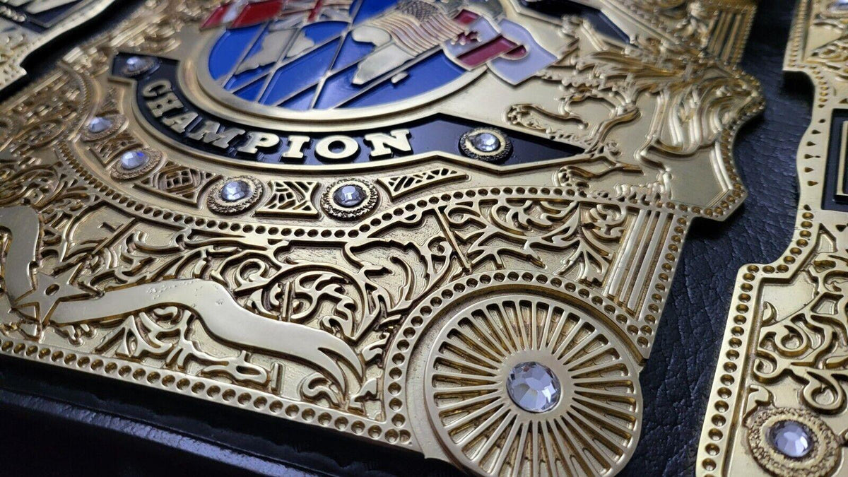 Championship Belt CNC Machined AEW All Atlantic Replica