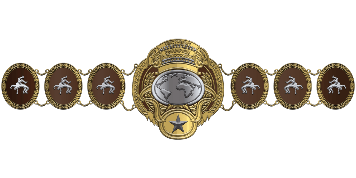 Custom Championship Belt – 4mm ZBCB-18 Design